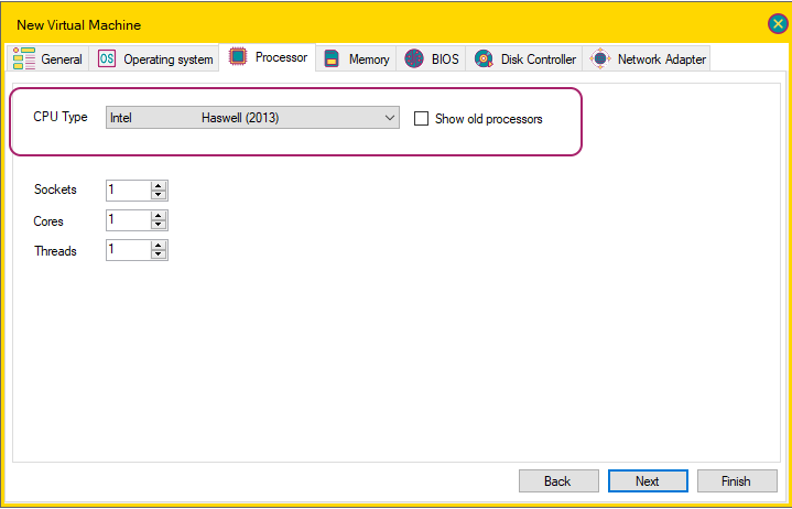 Avid-C-Procvessor ماشین مجازی جدید