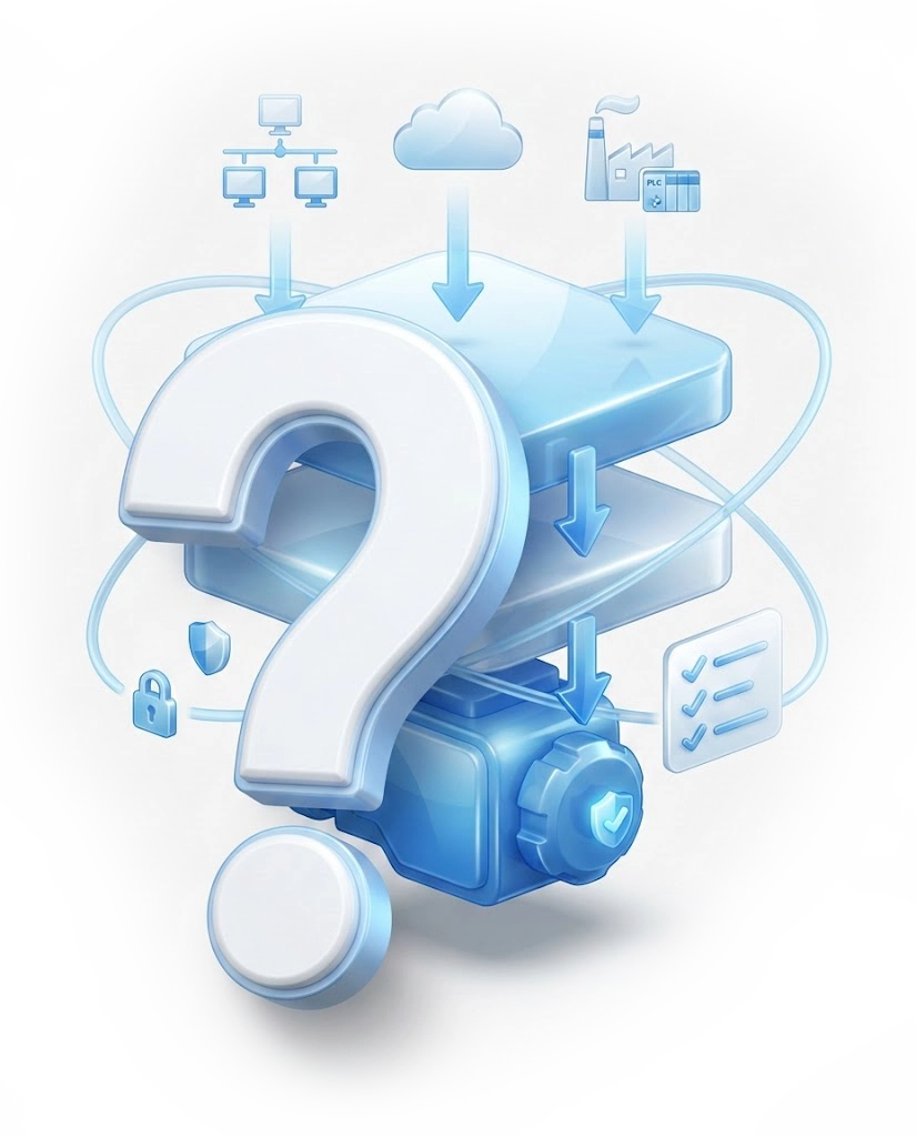 اینفوگرافیک مفهومی سوالات پرتکرار درباره راهکار آوید برای انتقال امن فایل و کاهش ریسک