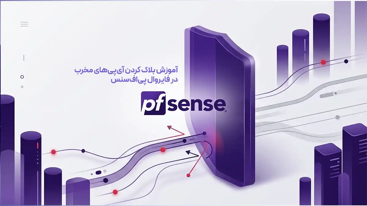 آموزش بلاک کردن آی‌پی‌های مخرب در فایروال پی‌اف‌سنس