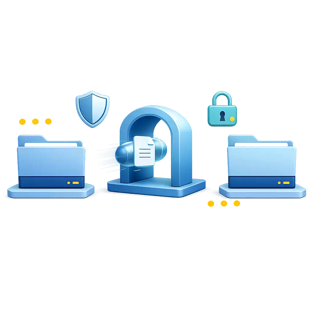سامانه فایلاد برای تبادل امن فایل میان شبکه‌های ایزوله سازمانی