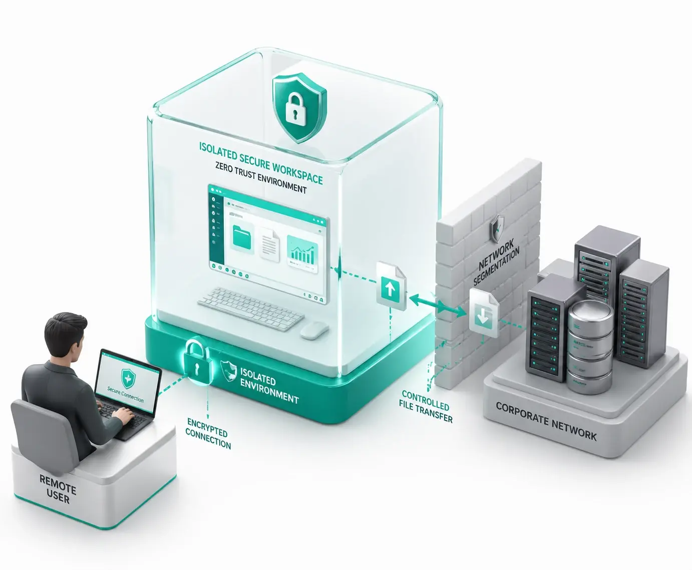 تصویر شماره ۳ مرتبط با «امنیت در دورکاری با رویکرد Zero Trust»