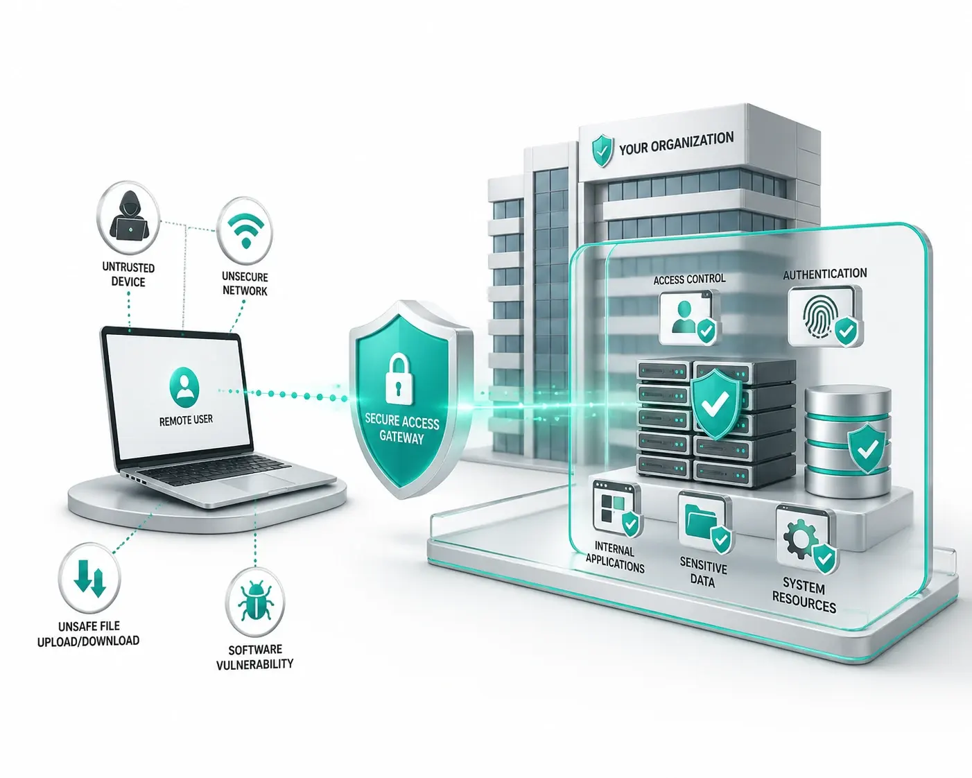 تصویر مرتبط با «امنیت در دورکاری با رویکرد Zero Trust»