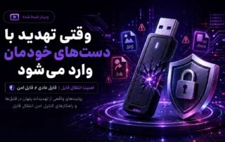 امنیت انتقال فایل و شناسایی تهدیدات پنهان بدافزار در فایلهای سازمانی