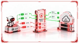 کنترل دسترسی شبکه ایجنت‌های هوش مصنوعی به API؛ مجاز بودن درخواست‌های GET و مسدودسازی عملیات POST و DELETE با سیاست‌های امنیتی مستقل