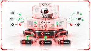 نقش Runtime و Kernel در امنیت محیط اجرای ایجنت‌های هوش مصنوعی با OpenShell و کنترل دسترسی به فایل‌ها، فرایندها و شبکه