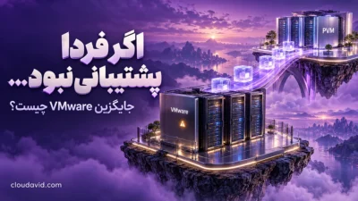 جایگزین VMware و مهاجرت از سرورهای VMware به زیرساخت مجازی‌سازی بومی PVM از طریق یک پل ارتباطی امن.